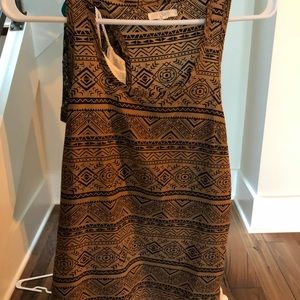 Boutique racer back tank top